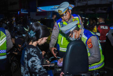 KRYD di Jalan Tuparev Karawang, Polisi Amankan 81 Motor dan 150 Pengendara Ditilang