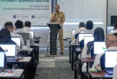 68 Pejabat Pemkab Karawang Ikuti Uji Kompetensi, Ini Pesan Sekda Asep Aang