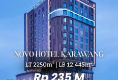 Hotel Bintang Empat Novotel Karawang dan Mercure Dijual Ratusan Miliar, Minat?