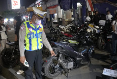 Razia Knalpot Brong, Satlantas Polresta Karawang Jaring 150 Kendaraan