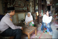 Kapolres Karawang Tinjau Lokasi Penerima Bedah Rumah Jatisari dan Banyusari