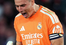 12 Laga Cuma Jadi Penonton, Andriy Lunin Langsung Tampil Gemilang di El Clasico dan Bantu Real Madrid Menang