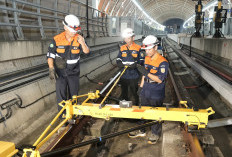 LRT Jabodebek Bongkar Rutinitas Tengah Malam, Jalur 43 Km Dicek demi Keselamatan Penumpang