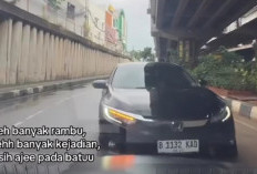 Viral Mobil Sedan Hitam Melawan Arah di Jatinegara, Adu Argumen Terjadi