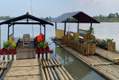 Bikin Tenang Jiwa dan Raga, Wahana Rakit di Desa Wisata Situ Kamojing Jadi Favorit Warga Ngabuburit