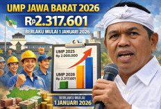 Pemerintah Jabar Resmi Tetapkan UMP 2026