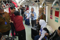 Hari Anak Nasional, 50 Siswa Disabilitas Diajak Belajar Naik LRT Jabodebek