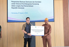 PERURI dan Kodim Karawang Salurkan Santunan untuk 59 Veteran di Momentum HUT RI ke-81