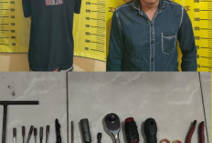 Berbekal Linggis dan Kunci L, Dua Maling Motor di Telukjambe Timur Diringkus