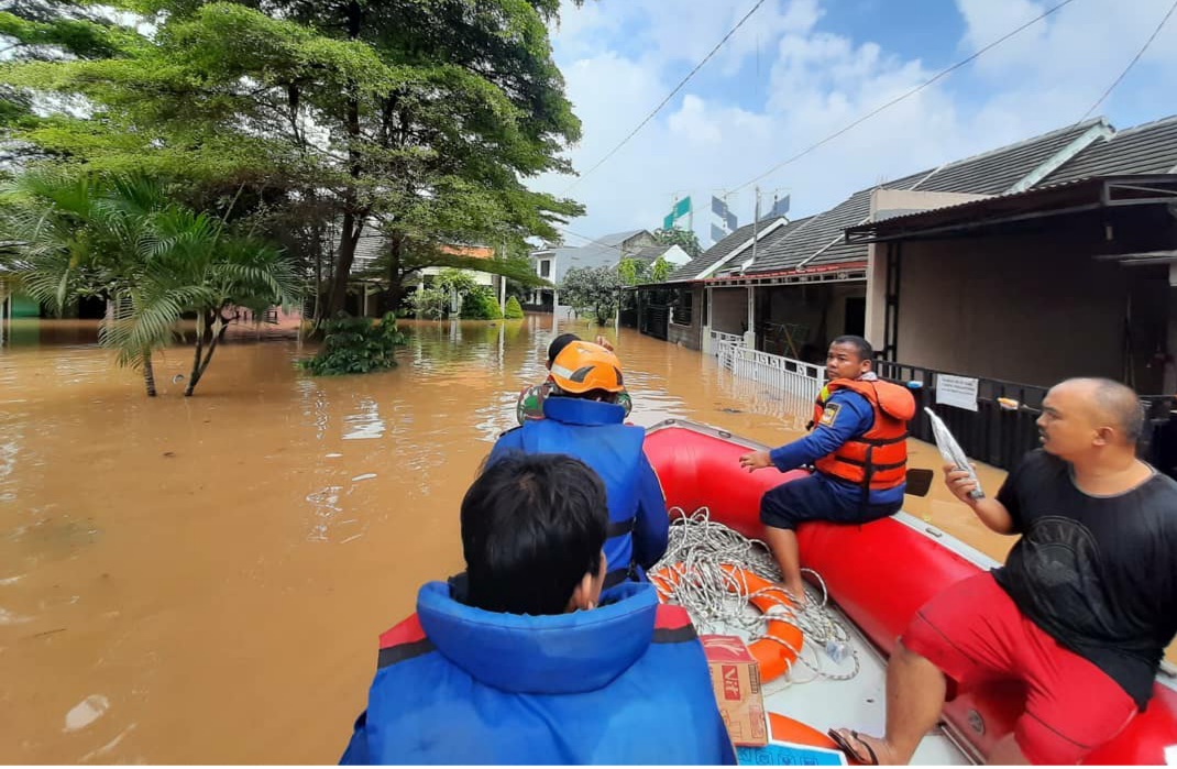 Banjir Ganas Serang Metland Tambun, Lima Kecamatan Ini Terendam 'Amukan' Sungai Citarum