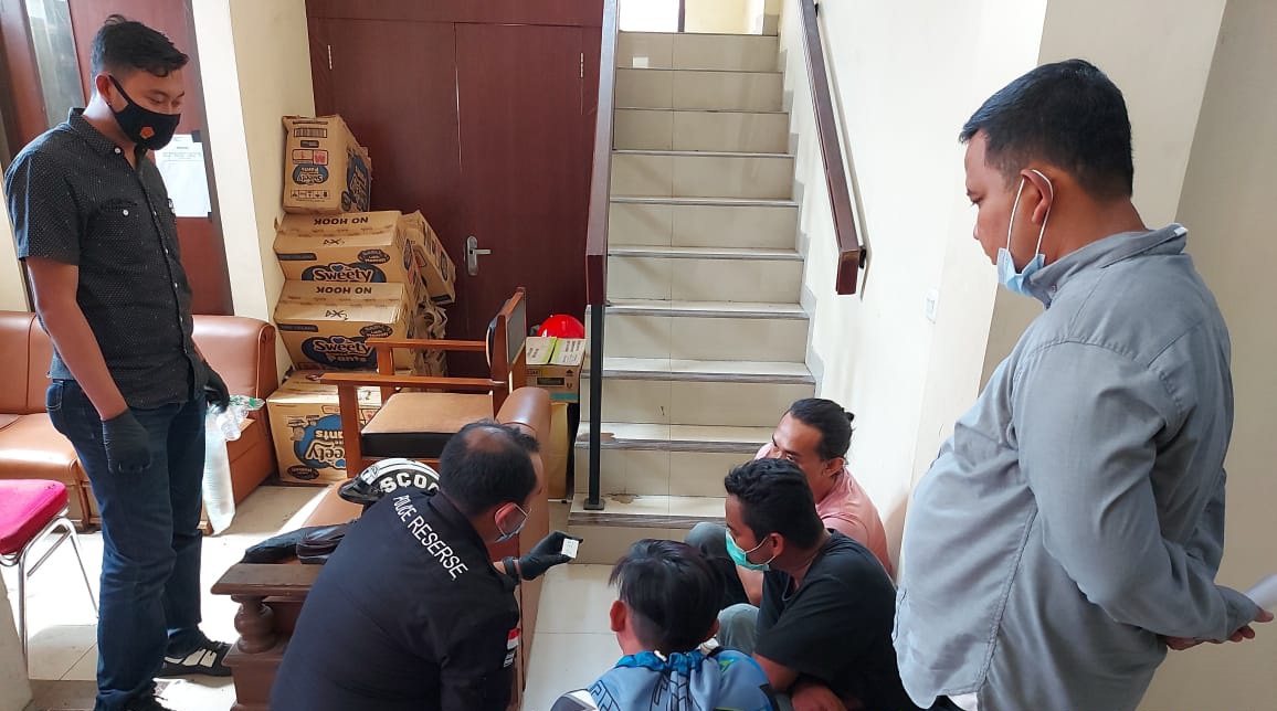 Diciduk Polisi, Tujuh Anggota Geng Motor di Kotabaru Positif Narkoba, Sisanya Akui Pernah Konsumsi
