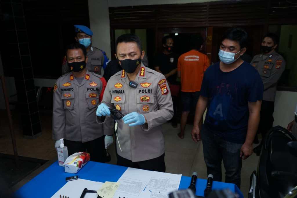 Hendak Kabur Pos Penyekatan, Motor Oleng, Ternyata Pria Ini Beli Senjata dari Lampung