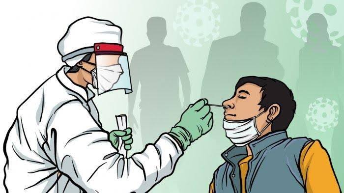 Cegah Covid-19, KPK Gelar Swab Antigen Massal dan Lakukan Penyemprotan Disinfektan