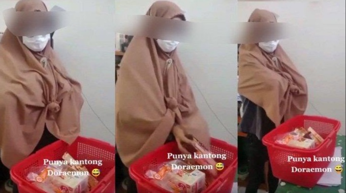 Viral Karena Curi Cokelat Sampai Jutaan di Supermarket Purwakarta, Begini Nasib Ibu Doraemon