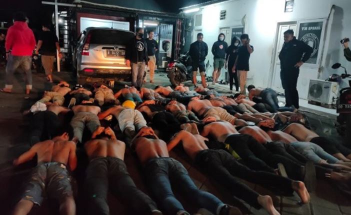 Terlibat Ajang Tarung Bebas 'Makassar Street Fight', 28 Orang Ditangkap Polisi