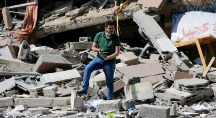 11 Hari Pertempuran, Rekonstruksi Rumah Rusak Akibat Perang di Gaza