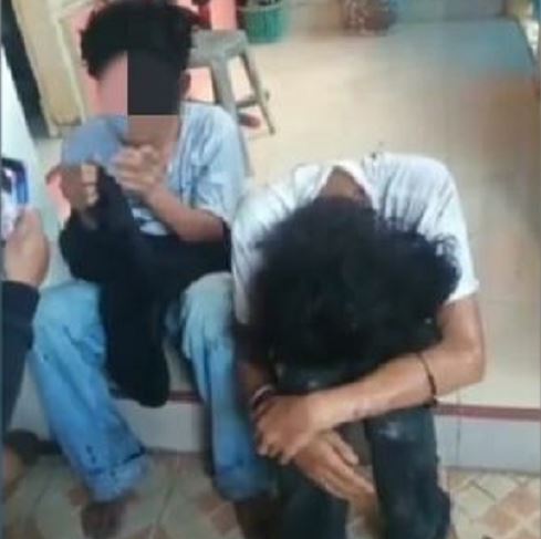 Mencuri Barang Berharga Milik Penghuni Kosan, 2 Orang Pemuda Babak Belur Kena Bogem Mentah Warga