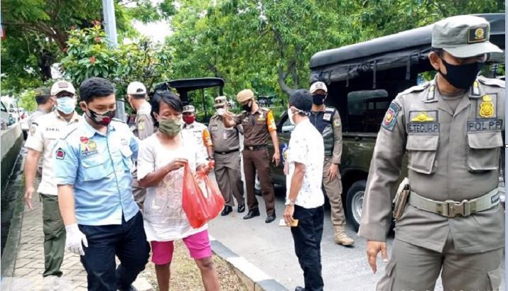 Terjaring Razia, 27 PMKS di Kota Bekasi Tertangkap