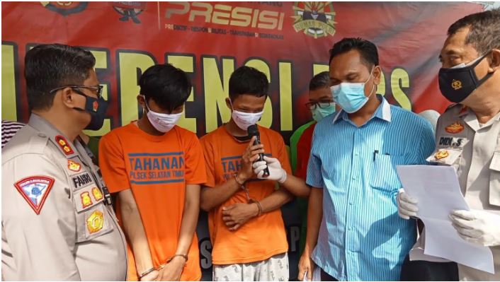 2 Pelaku Curanmor Berhasil Diringkus, Hasil Curian Dijual Lewat Facebook