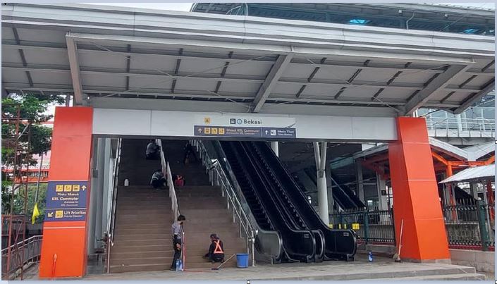 Revitalisasi Stasiun Bekasi Megah, Layani 197 Perjalanan KRL per Hari