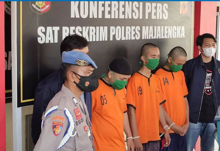 Bikin Resah Warga, Kawanan Geng Motor Ditangkap, Nih Tampangnya