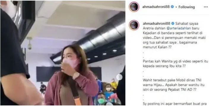 Viral!, Ibu Politisi PDIP Arteria Dahlan Dimaki-maki Wanita, Sebut Nama Jenderal