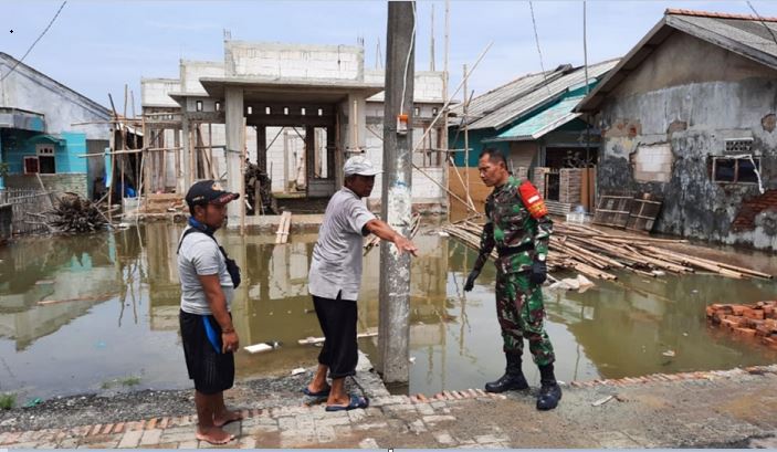 Kali Meluap, Puluhan Titik di Wilayah Kota Bekasi Terendam Banjir