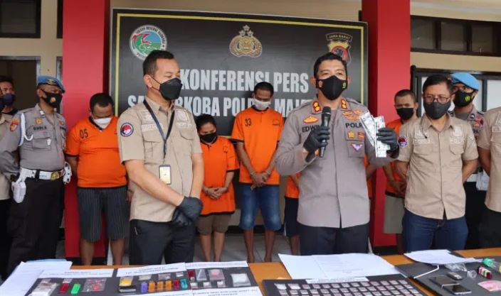 Polisi Tangkap Sindikat Narkoba, Salah Satunya Oknum Perangkat Desa