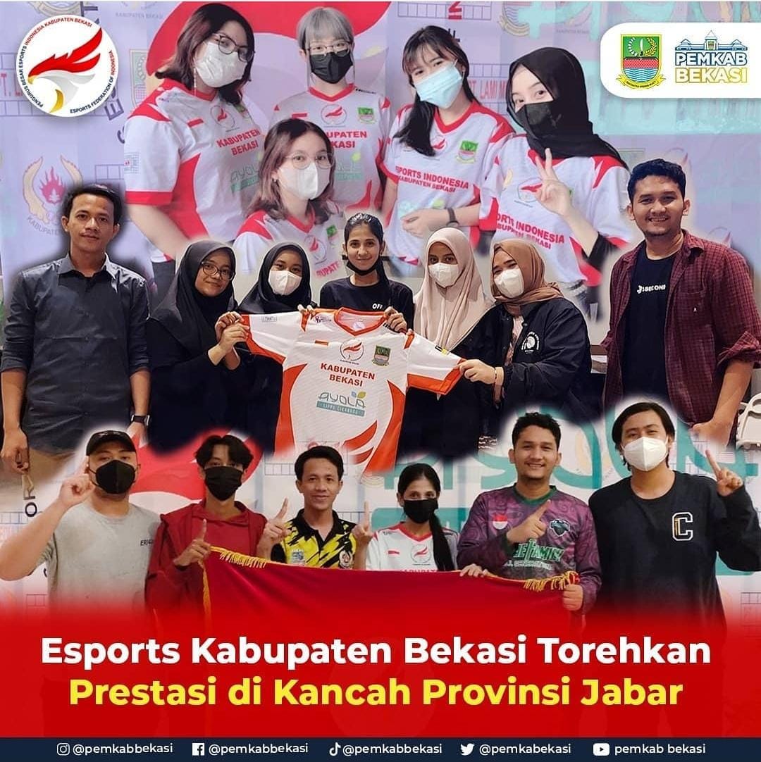 Cabor Esports Apresiasi Kinerja KONI Kabupaten Bekasi