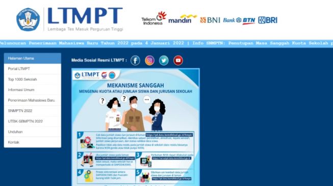 Untuk Calon Mahasiswa Inilah Cara Daftar Akun LTMPT untuk SNMPTN 2022 dan SBMPTN 2022