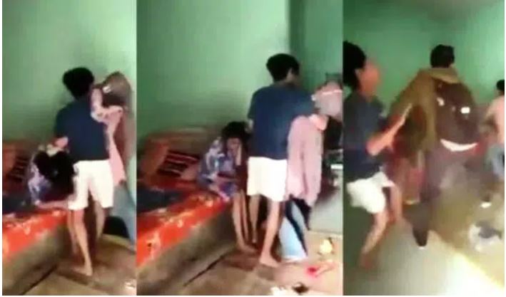 Viral Dimedsos, Begini Detik-detik Istri Sah Labrak Suami dan Pelakor di Kontrakan: Keluar Lu, Anj**g!