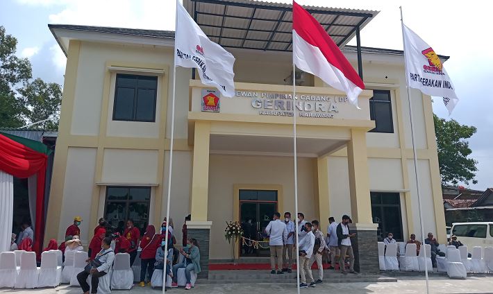 Habiskan Anggaran Rp 1,6 M, Biaya Pembangunan Gedung DPC Gerindra Karawang Masih Utang di Pemborong