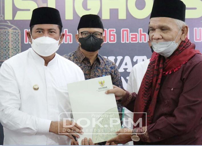 Ikuti Pengajian, Marjuki Ajak NU Bersinergi Bangun Bekasi