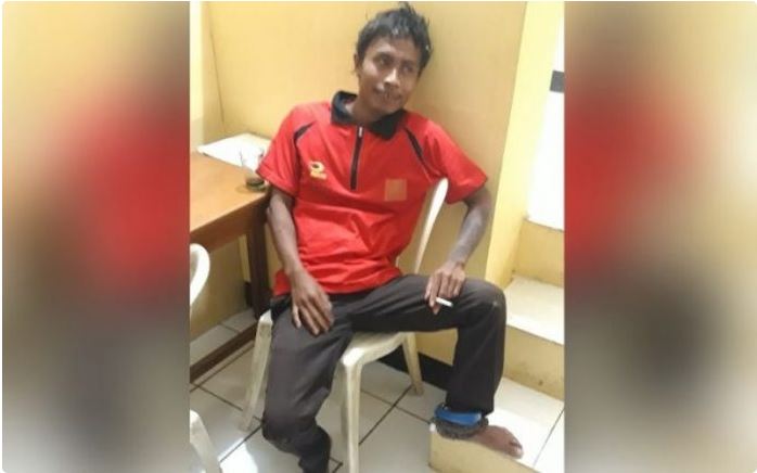 Minta Rokok Secara Paksa, Polisi Amankan ODGJ dengan Kaki Masih Dirantai