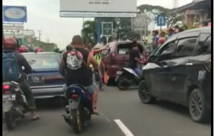 Terjebak Macet, Pelaku Tabrak Lari di Stadion Bima Tertangkap