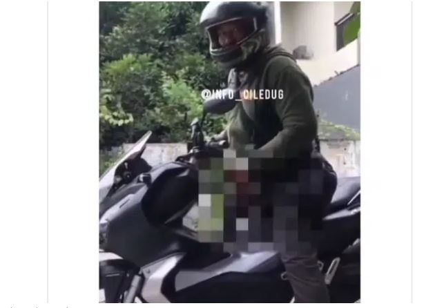 Viral, Pria Onani di Atas Motor, Sasarannya Anak-anak dan Perempuan, Pura-pura Tanya Alamat