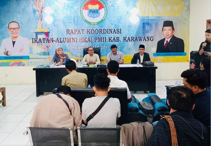 Deden Permana Kembali Pimpin IKA PMII Karawang