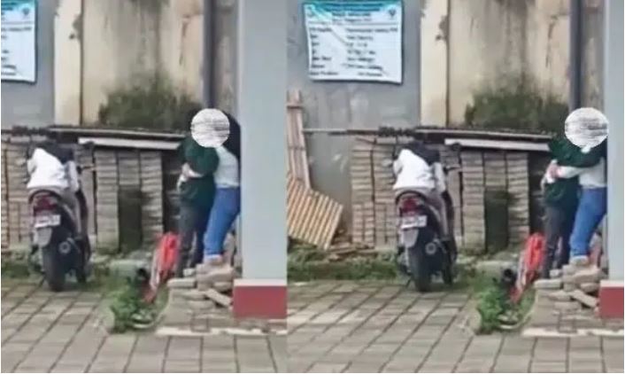 Viral!, Pasangan Mesum Bermesraan di Tunggui Temannya