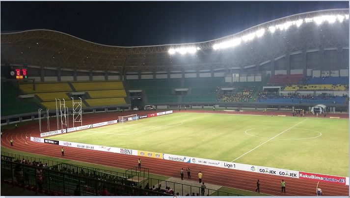 Jelang Kompetisi Liga 1 Musim Depan, Stadion Patriot Chandrabaga Terus Berbenah