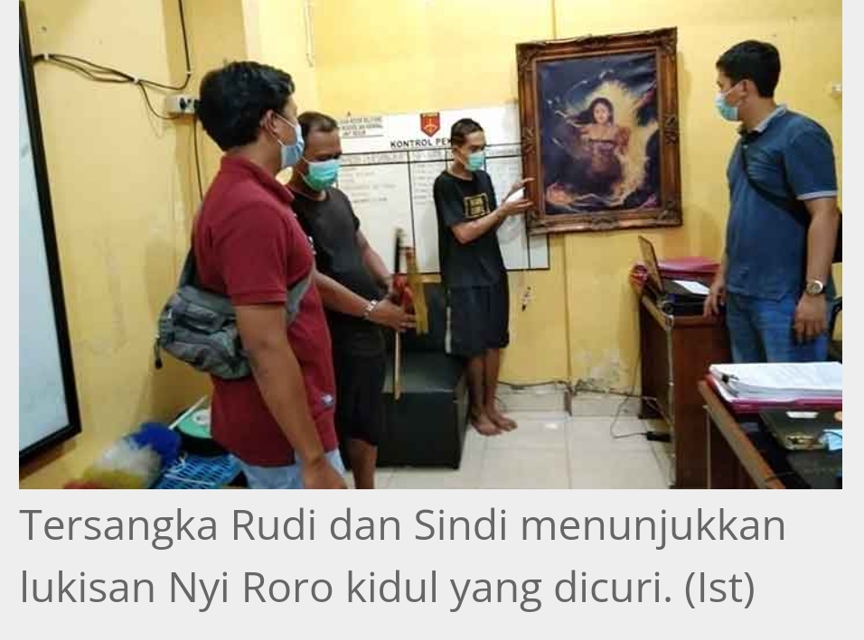 Jangan Coba-coba Mencuri Lukisan Nyi Roro Kidul, Begini Akibatnya