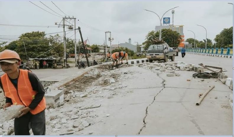 Jaksa Harus Pelototi Jembatan 10 M, Perbaikan Jembatan Amblas KW 6 Jangan Main-Main