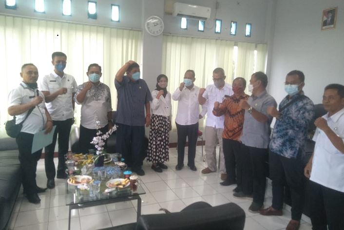 Sambangi Kantor Disperindag, Komisi II DPRD Pertanyakan Prihal Program Minyak Goreng Subsidi