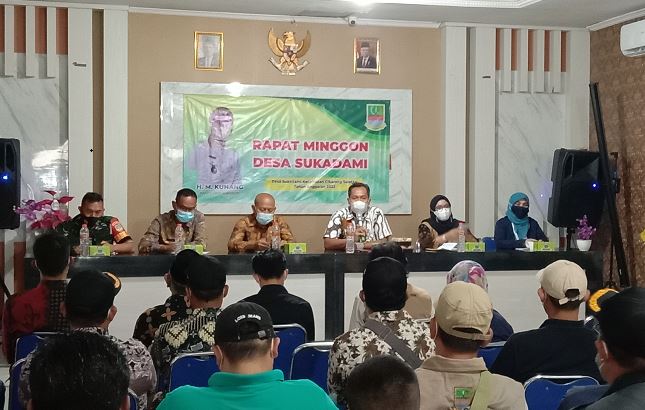 RT dan RW Wajib Hadir Dalam Minggon Desa