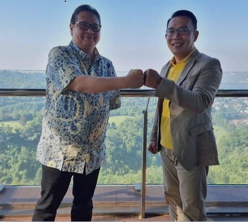 Ridwan Kamil Ketemu Airlangga, Apa yang Dibahas?