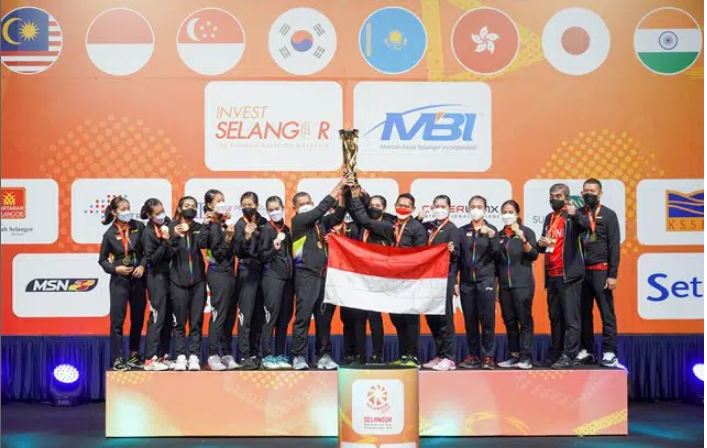 Taklukan Korea Selatan, Tim Putri Indonesia Juara Asia