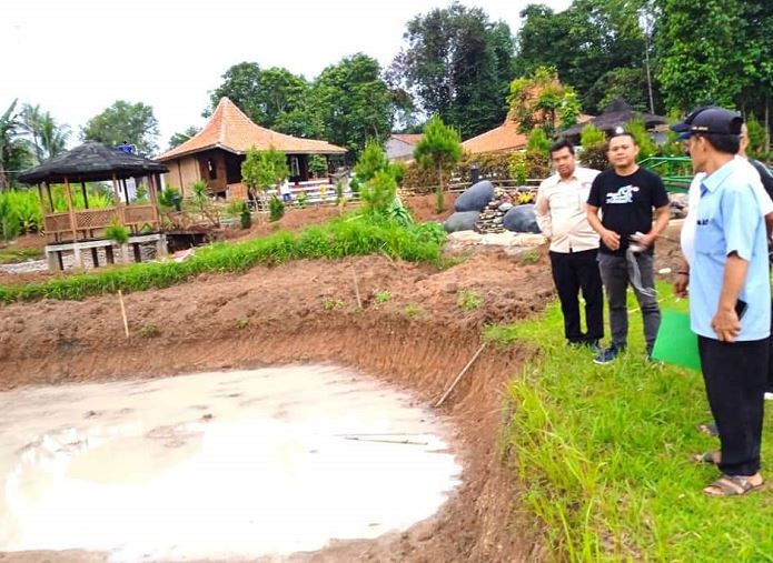 Tinjau Lokasi Kampung Kita, Kertarahayu Serius Bangun Ciranggon Waterpark