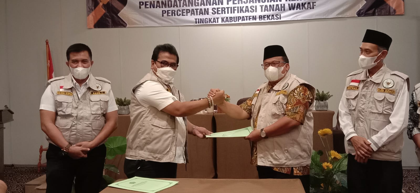 Melalui Siwali, Kemenag dan BPN Permudah Pembuatan Sertifikat Tanah Wakaf