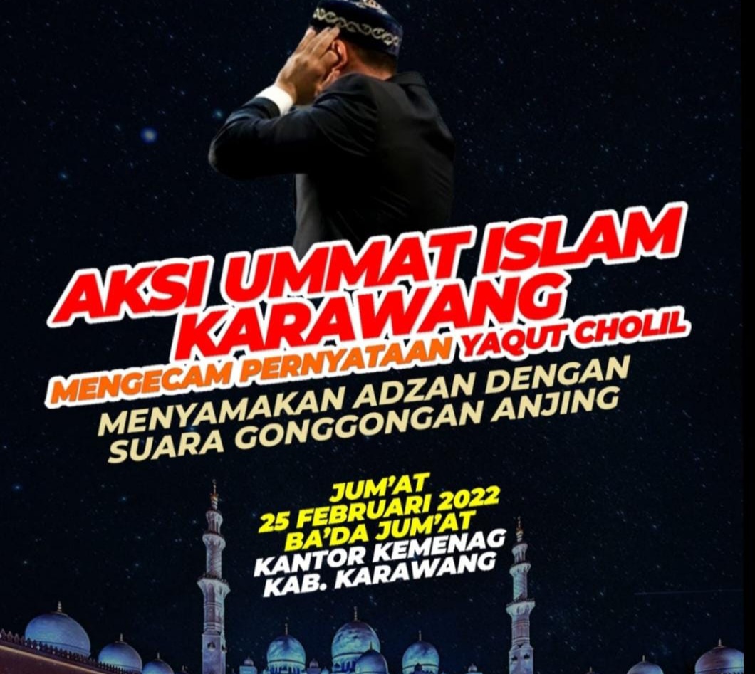 Ba'da Solat Jumat Hari Ini Kantor Kemenag Karawang akan Didemo