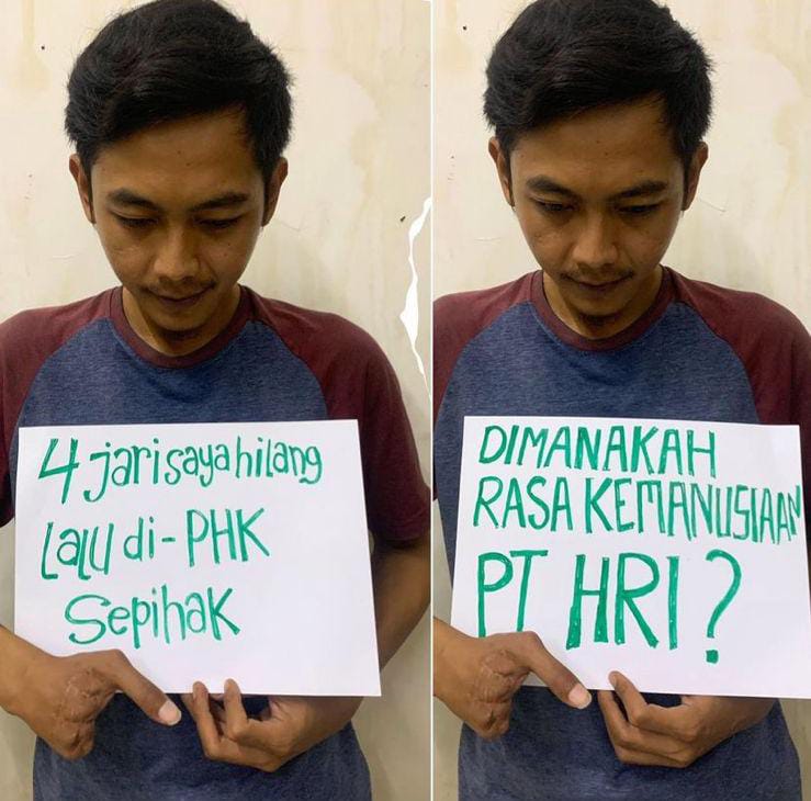 Soal PHK Sepihak Terhadap Karyawan yang Hilang 4 Jarinya, PT HRI: Itu Habis Kontrak