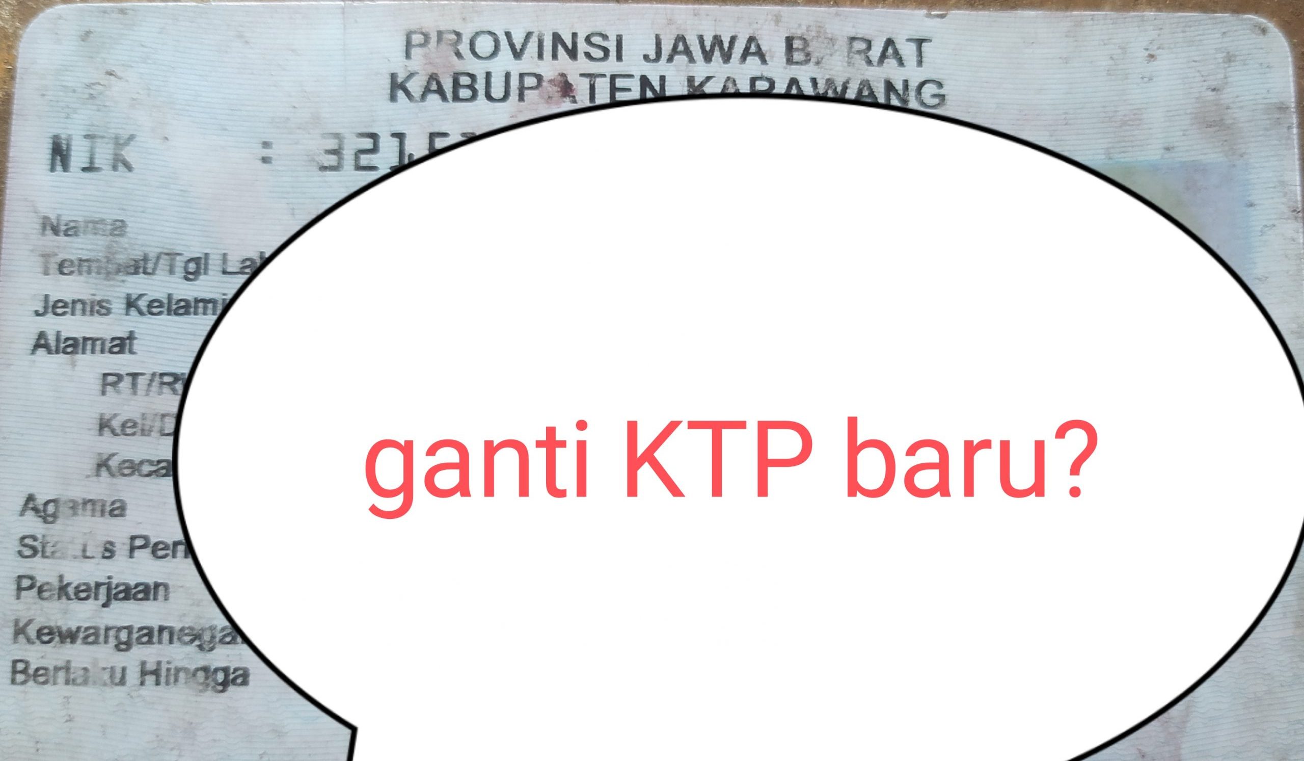 Cara Mudah Ganti KTP Rusak di Karawang, Datang Langsung ke Disdukcatpil Bawa Saja KTP Lama